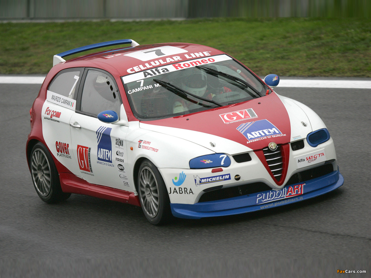 Alfa Romeo 147 GTA Cup SE092 (2003–2005) pictures (1280 x 960)
