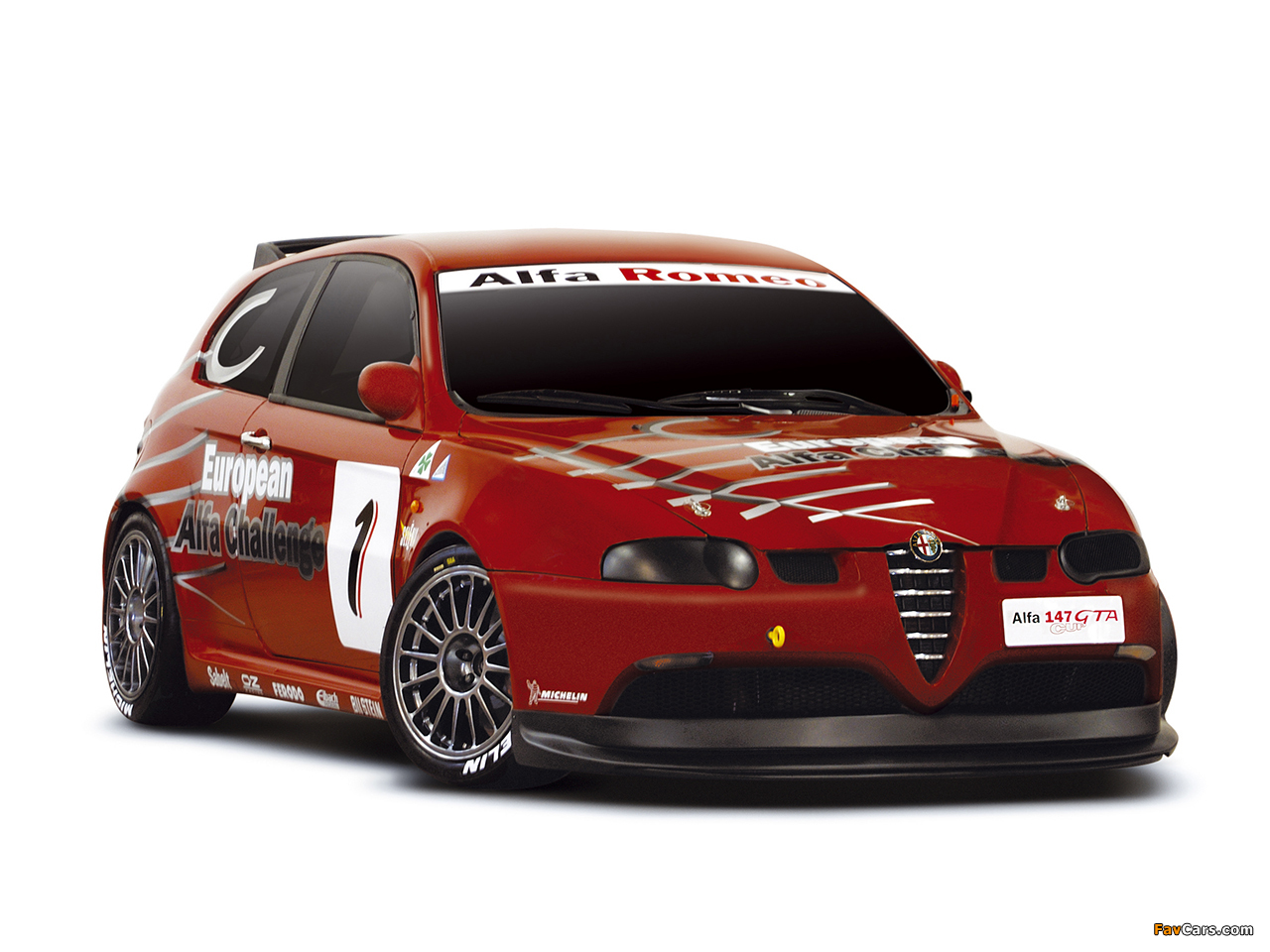 Alfa Romeo 147 GTA Cup SE092 (2003–2005) wallpapers (1280 x 960)