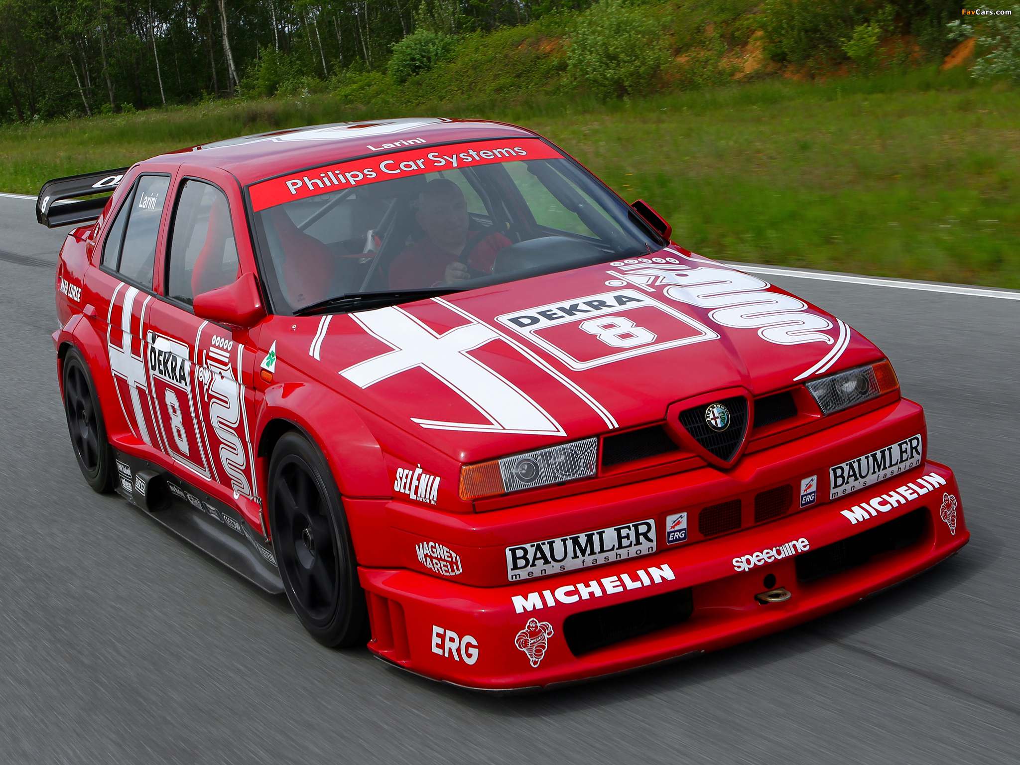 Alfa Romeo 155 2.5 V6 TI DTM SE052 (1993) images (2048 x 1536)