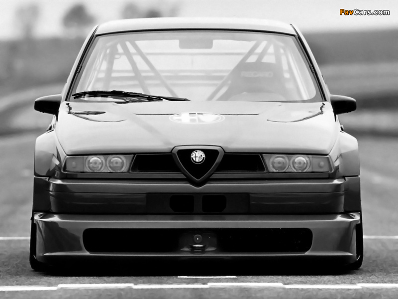 Alfa Romeo 155 2.5 V6 TI DTM SE052 (1993) photos (800 x 600)