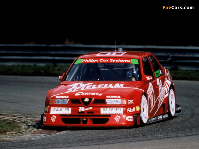 Alfa Romeo 155 2.5 V6 TI DTM SE057 (1994) photos (640 x 480)