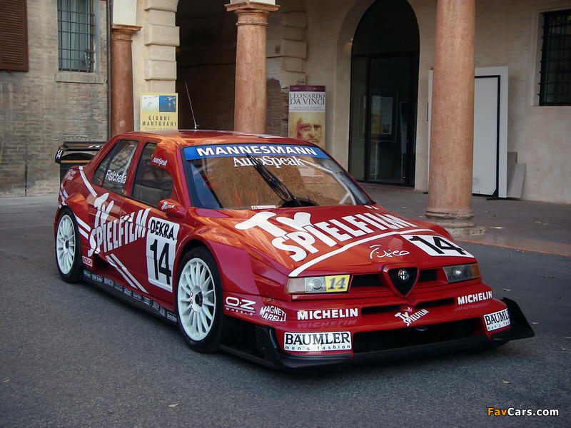 Alfa Romeo 155 2.5 V6 TI DTM SE062 (1995) images (800 x 600)