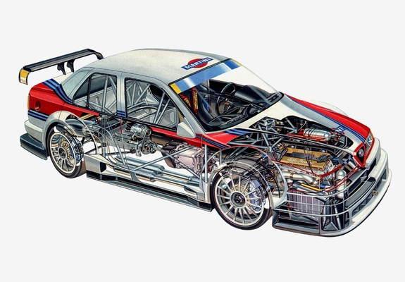 Alfa Romeo 155 2.5 V6 TI DTM SE062 (1995) photos