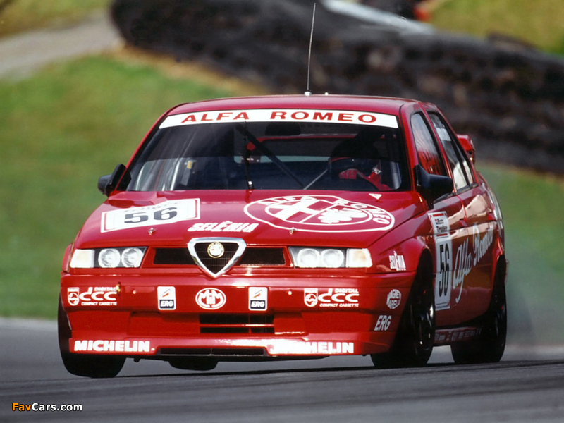 Photos of Alfa Romeo 155 2.0 TS D2 Silverstone SE058 (1994) (800 x 600)