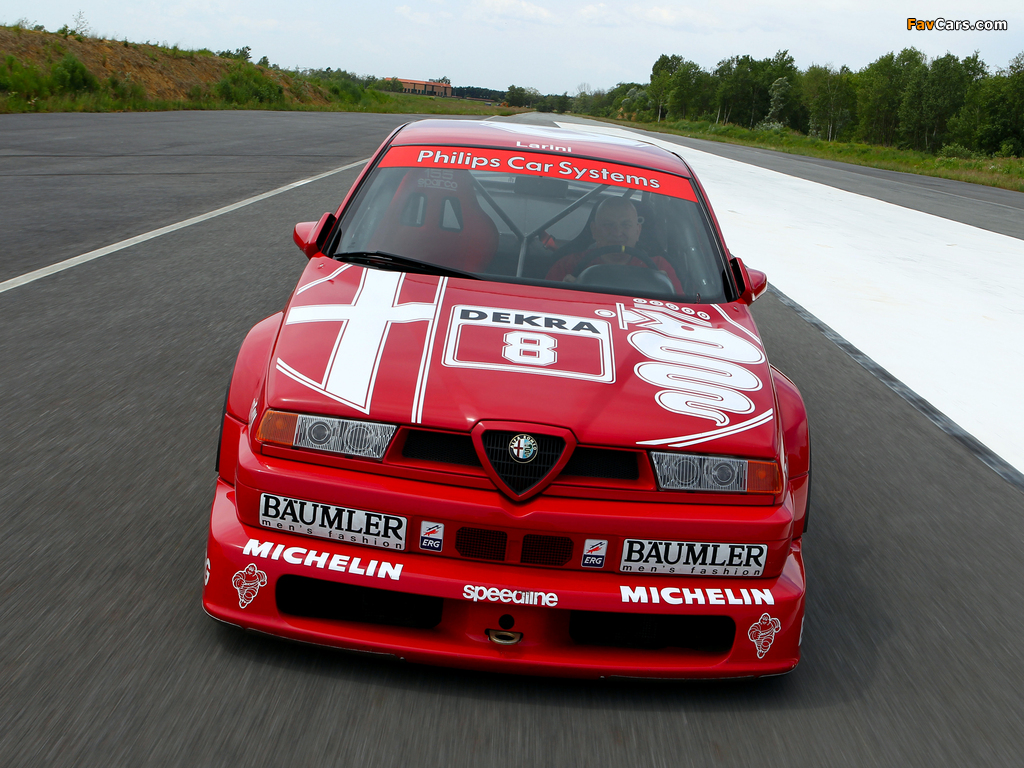 Pictures of Alfa Romeo 155 2.5 V6 TI DTM SE052 (1993) (1024 x 768)