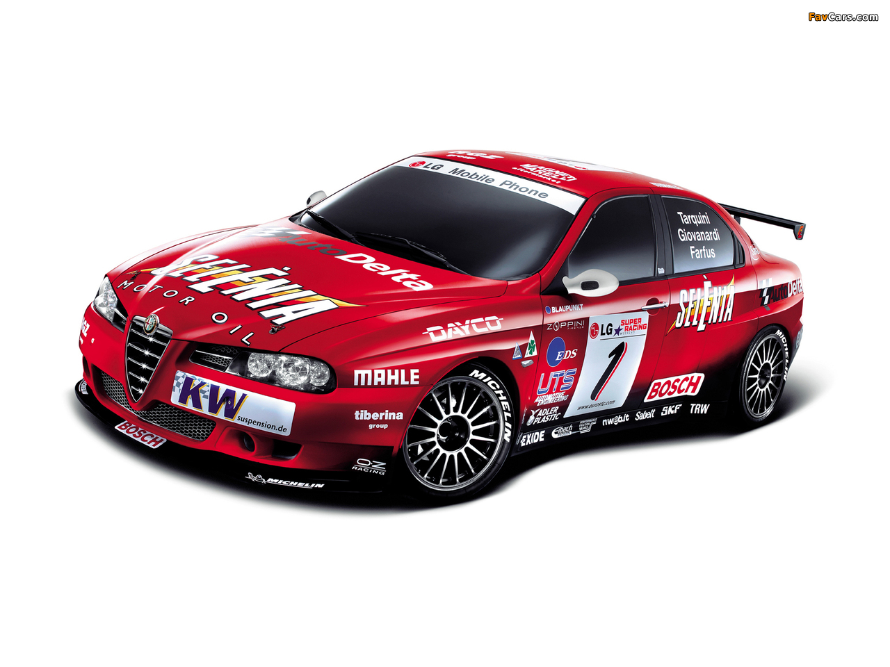 Alfa Romeo 156 Super 2000 SE107 (2004–2007) images (1280 x 960)