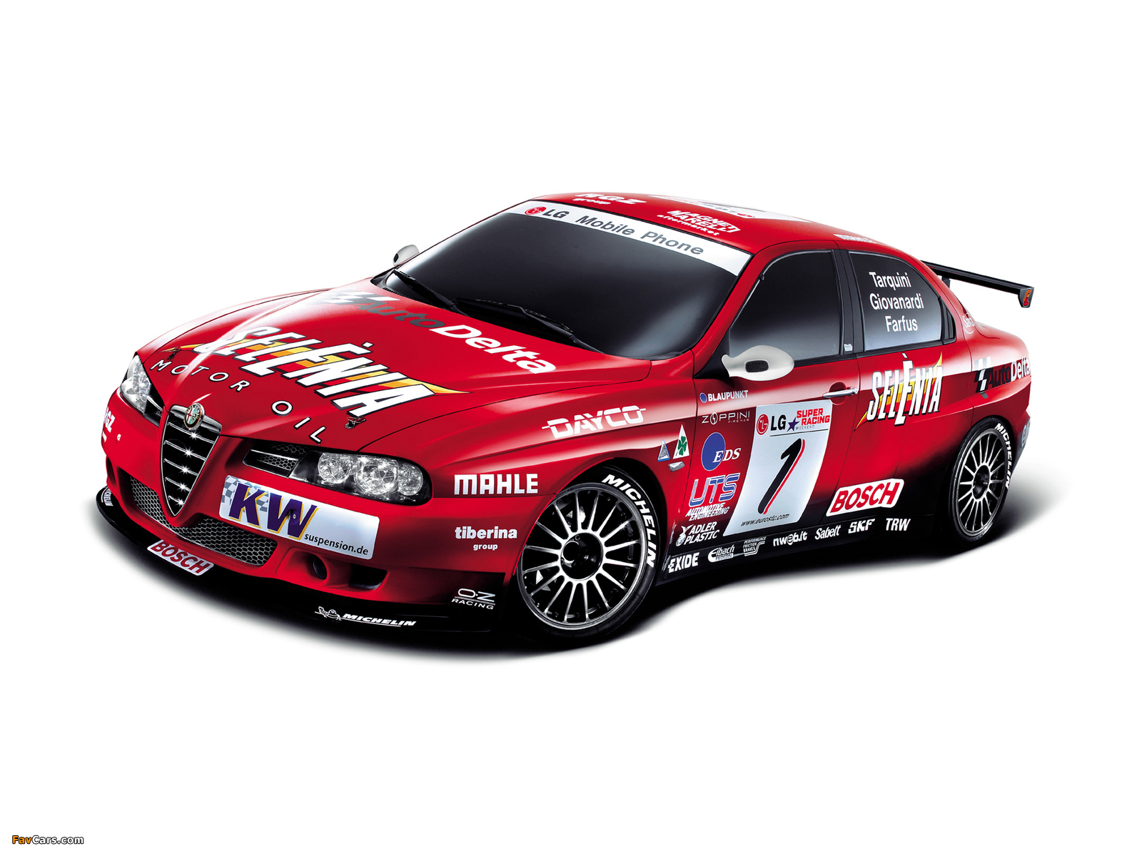 Alfa Romeo 156 Super 2000 SE107 (2004–2007) images (1600 x 1200)
