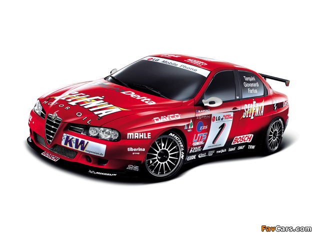 Alfa Romeo 156 Super 2000 SE107 (2004–2007) images (640 x 480)