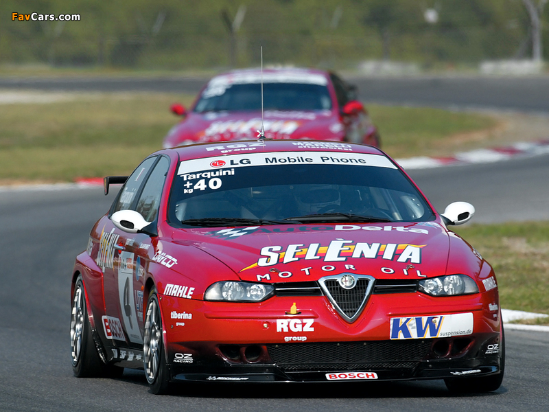 Alfa Romeo 156 GTA Super 2000 SE090 (2002–2003) photos (800 x 600)