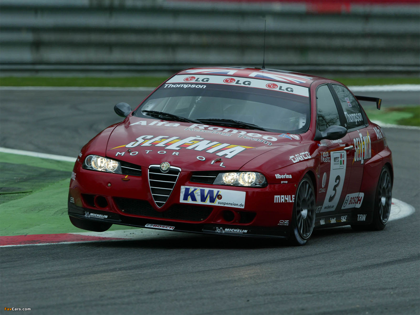 Alfa Romeo 156 Super 2000 SE107 (2004–2007) pictures (1600 x 1200)