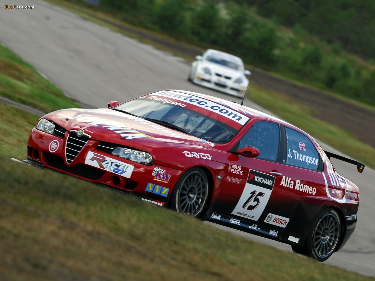 Alfa Romeo 156 Super 2000 SE107 (2004–2007) wallpapers (1280 x 960)