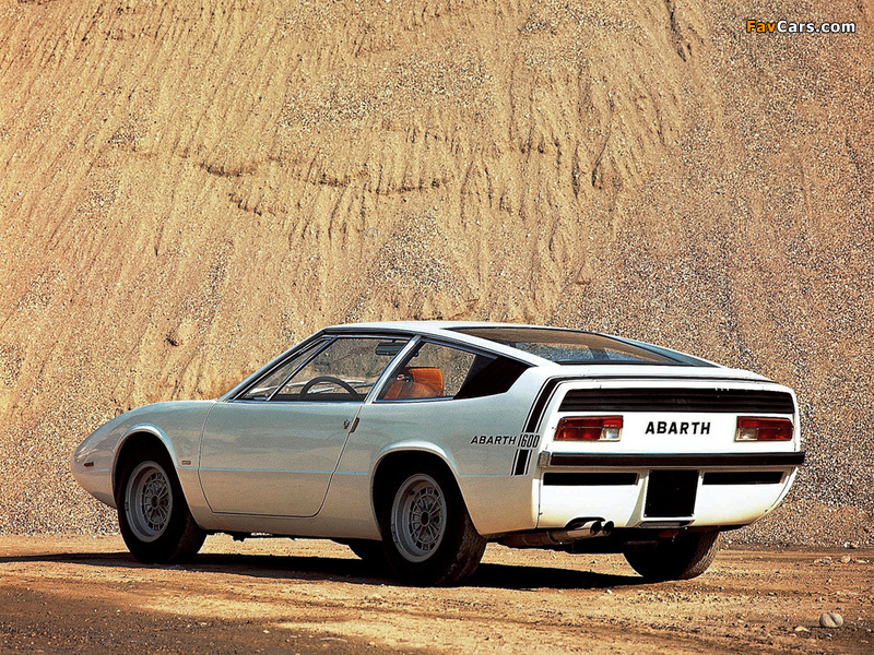 Abarth 1600 Coupe Giugiaro Concept (1969) photos (800 x 600)