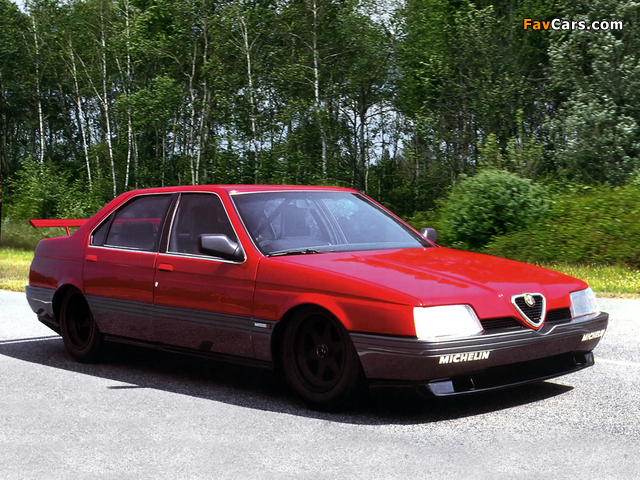 Alfa Romeo 164 Pro-Car SE046 (1988) photos (640 x 480)