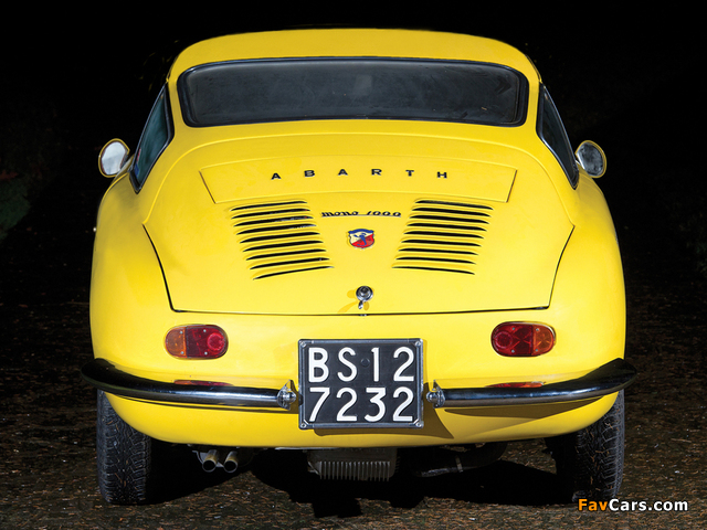 Fiat Abarth Mono 1000 (1961–1965) wallpapers (640 x 480)