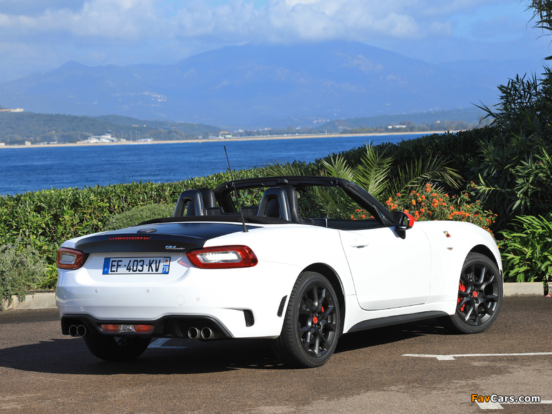 Abarth 124 spider (348) 2016 photos (800 x 600)