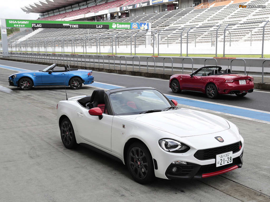 Abarth 124 spider JP-spec (348) 2016 pictures (1024 x 768)