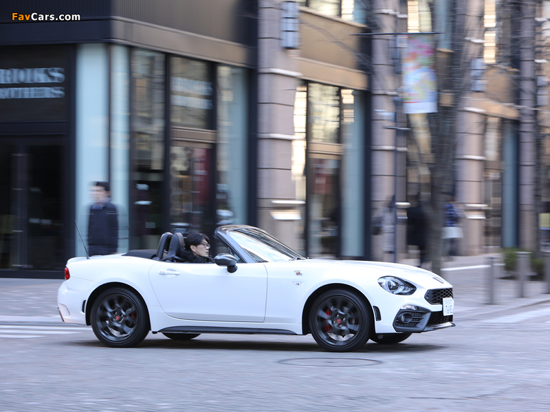 Abarth 124 spider JP-spec (348) 2016 wallpapers (800 x 600)