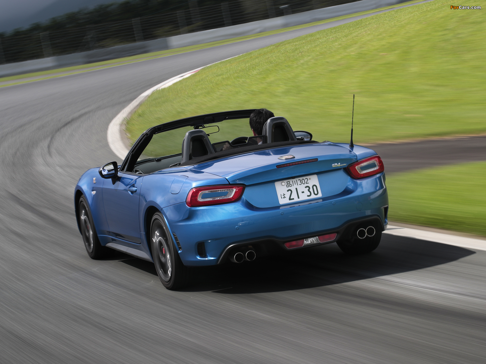 Abarth 124 spider JP-spec (348) 2016 wallpapers (1600 x 1200)