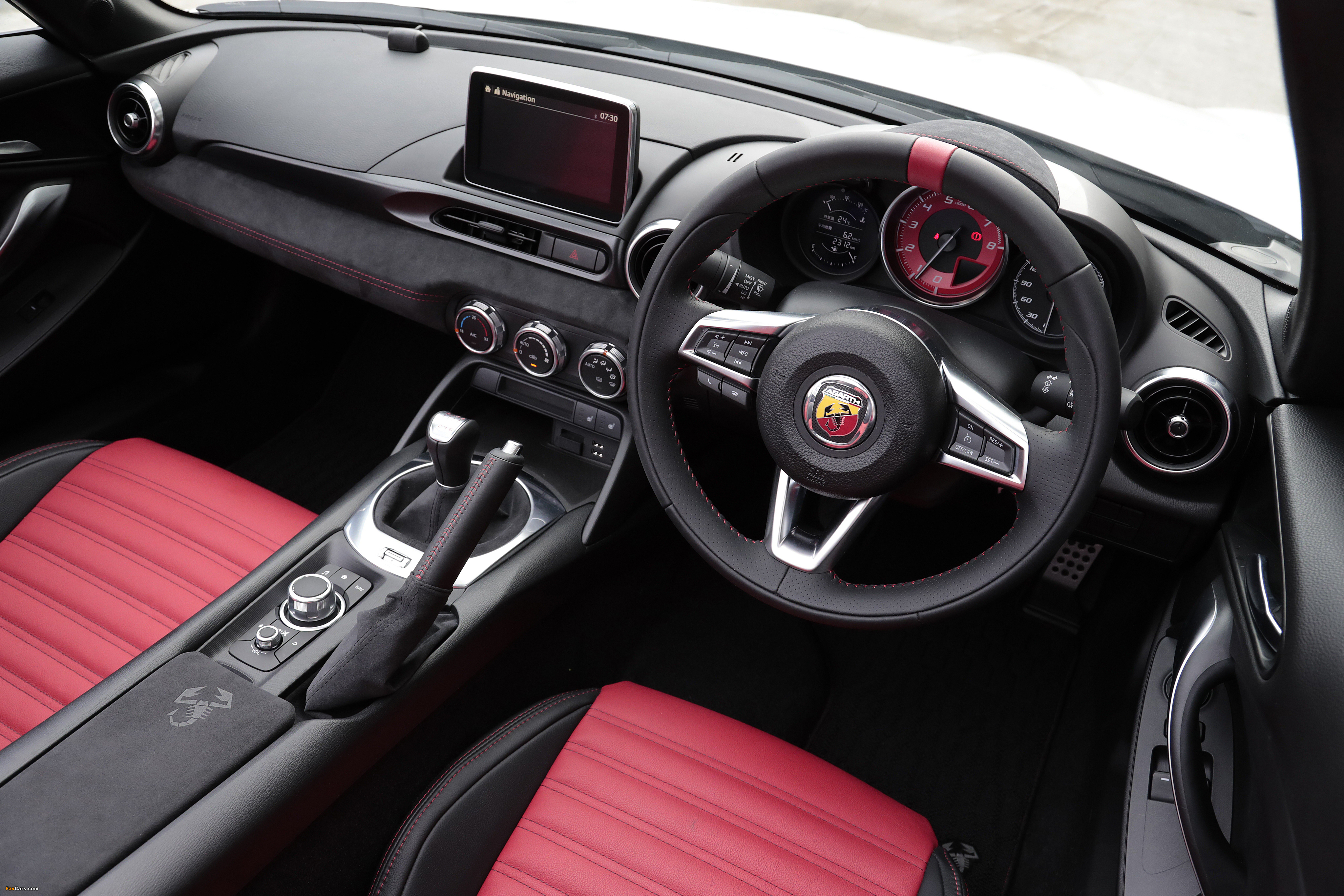 Abarth 124 spider JP-spec (348) 2016 wallpapers (4096 x 2731)