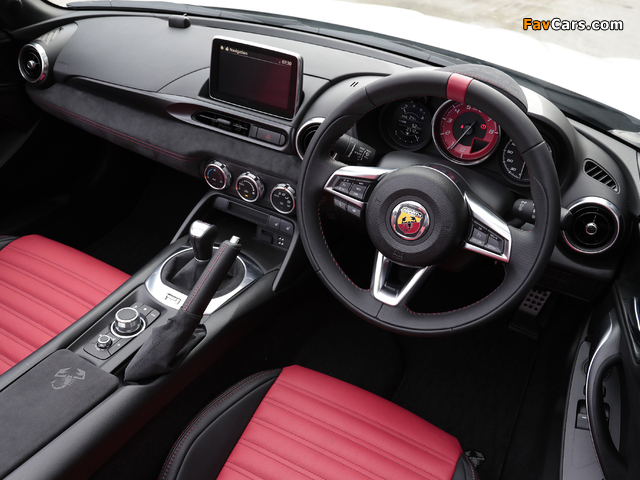 Abarth 124 spider JP-spec (348) 2016 wallpapers (640 x 480)
