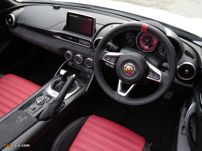 Abarth 124 spider JP-spec (348) 2016 wallpapers (800 x 600)