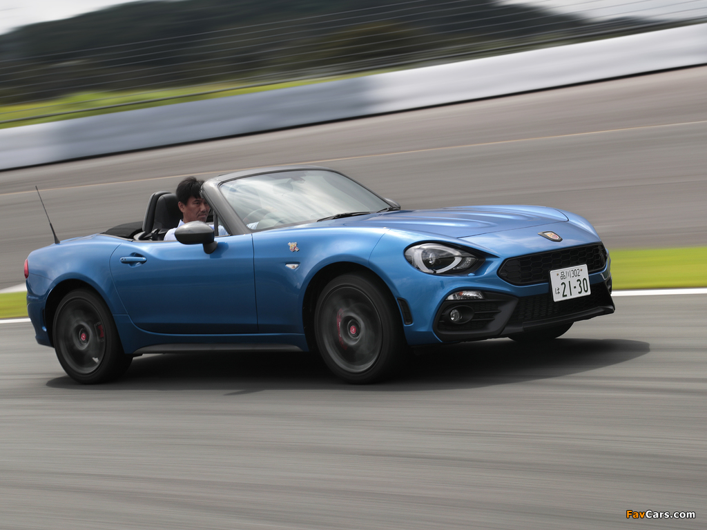 Photos of Abarth 124 spider JP-spec (348) 2016 (1024 x 768)