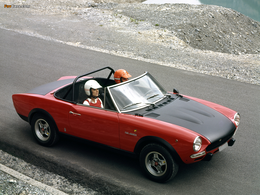 Fiat Abarth 124 Spider (1972–1975) wallpapers (1024 x 768)