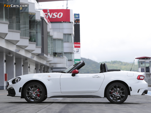 Abarth 124 spider JP-spec (348) 2016 wallpapers (640 x 480)