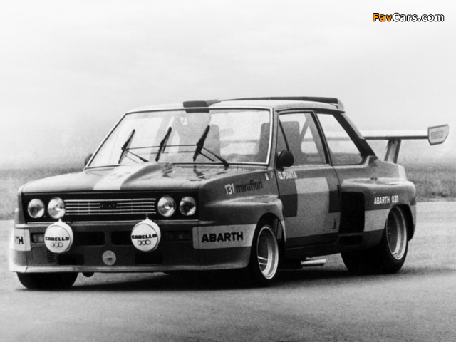 Fiat Abarth 131 Prototype SE031 (1975) pictures (640 x 480)