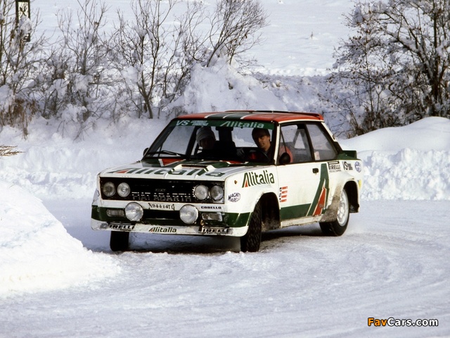 Fiat Abarth 131 Rally Corsa (1976–1981) images (640 x 480)