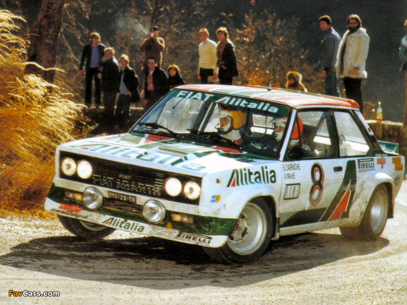 Fiat Abarth 131 Rally Corsa (1976–1981) photos (800 x 600)