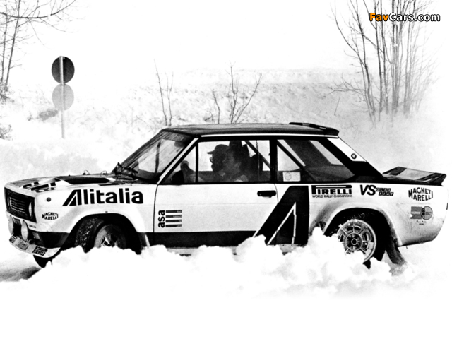 Fiat Abarth 131 Rally Corsa (1976–1981) pictures (640 x 480)