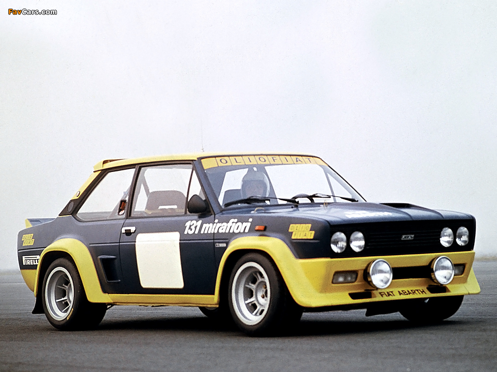 Fiat Abarth 131 Rally Corsa (1976–1981) images (1024 x 768)