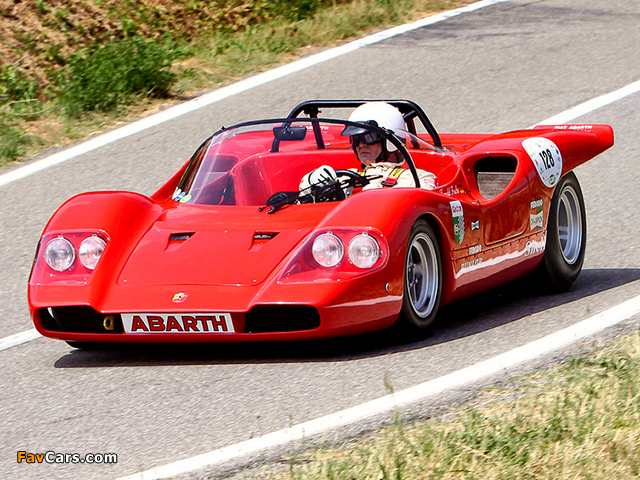 Fiat Abarth 2000 Sport Spider (1968) wallpapers (640 x 480)