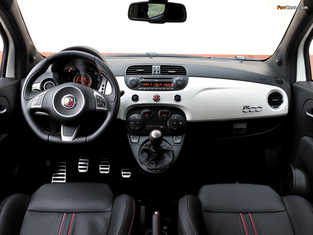 Abarth 500 (2008) images (1024 x 768)