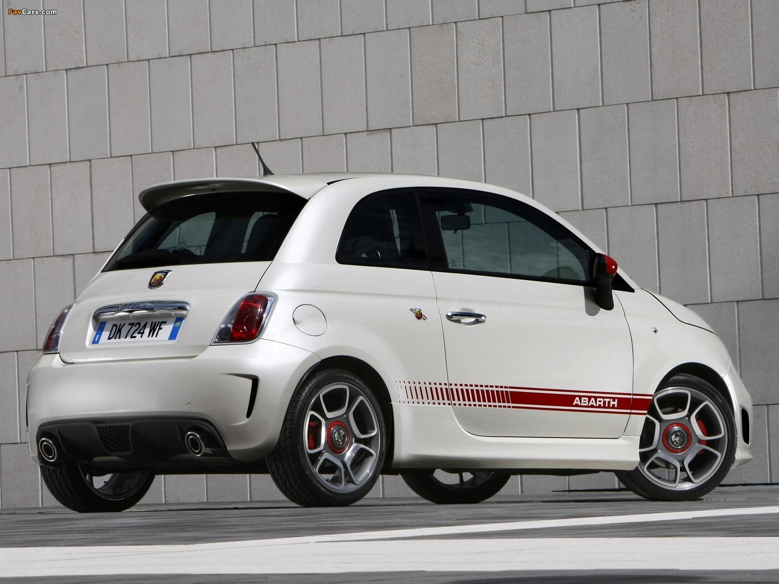 Abarth 500 (2008) wallpapers (1600 x 1200)
