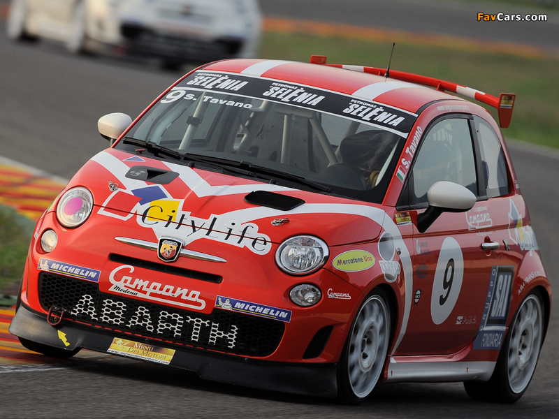 Abarth 500 Assetto Corse (2008) wallpapers (800 x 600)