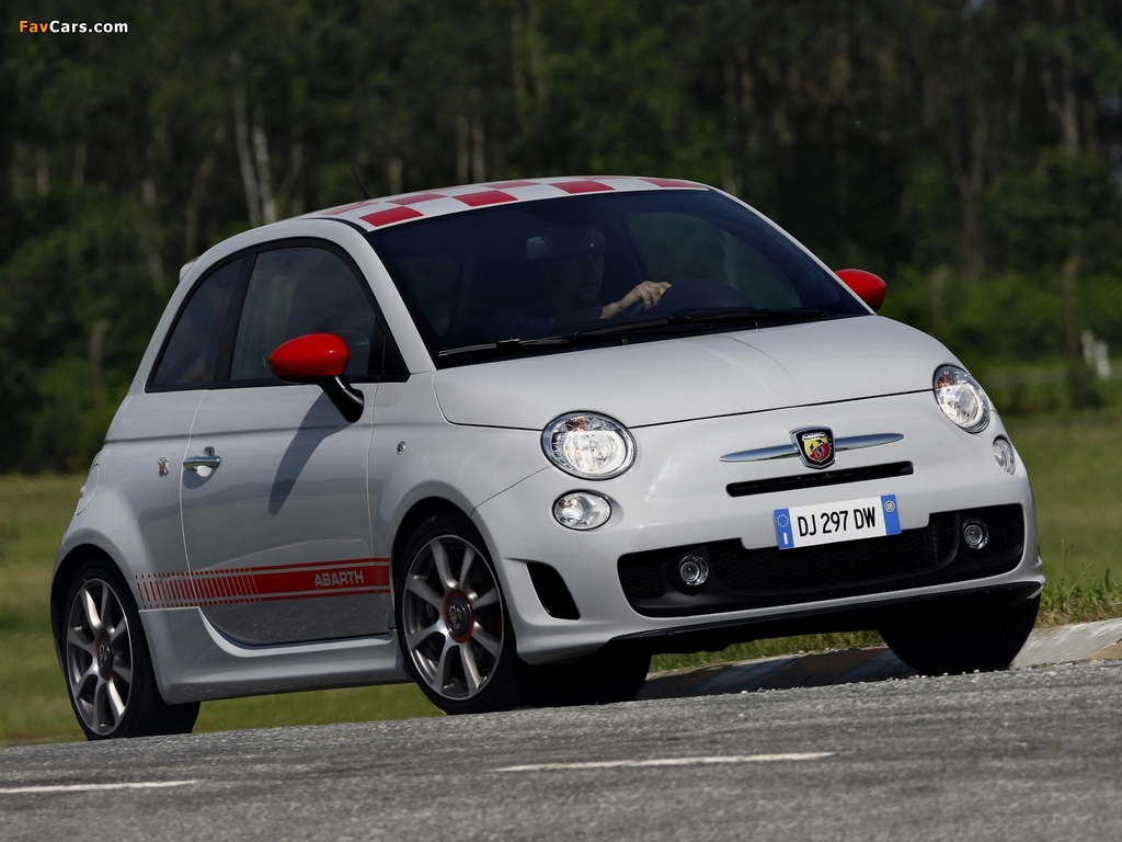 Abarth 500 Opening Edition (2008) wallpapers (1024 x 768)