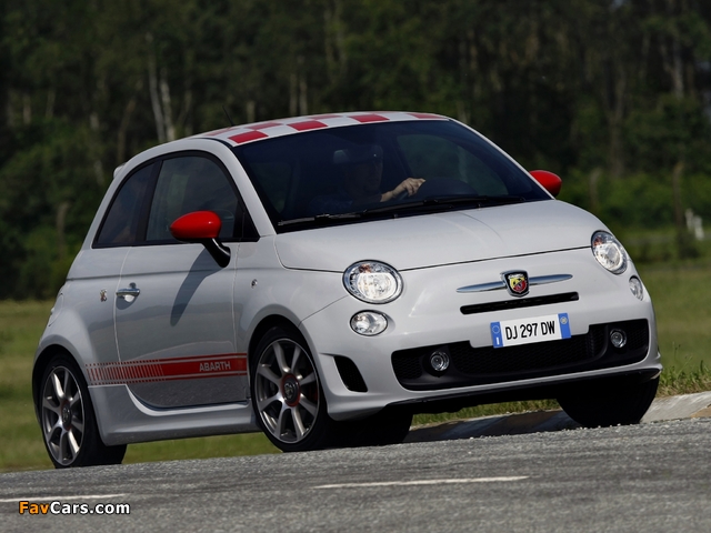 Abarth 500 Opening Edition (2008) wallpapers (640 x 480)