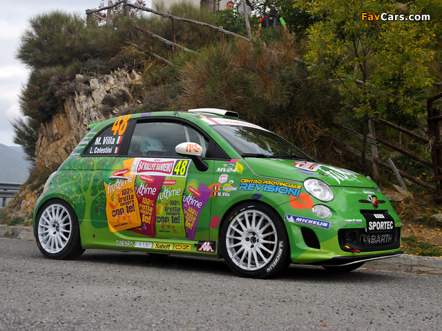 Abarth 500 R3T (2009) images (640 x 480)
