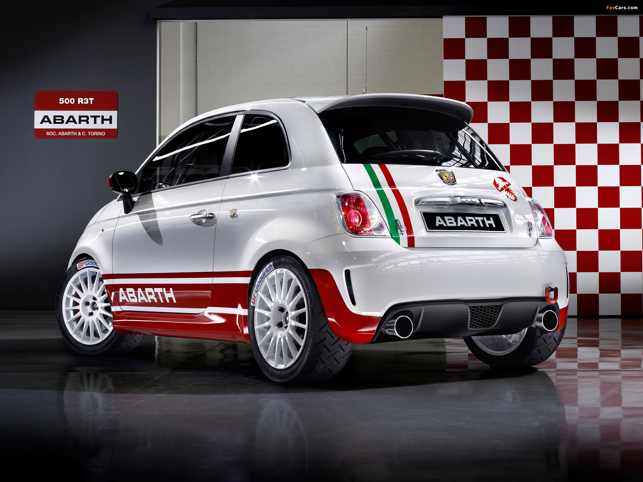 Abarth 500 R3T (2009) images (2048 x 1536)