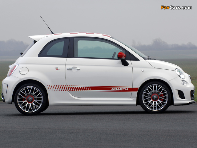 Abarth 500 UK-spec (2009) images (640 x 480)