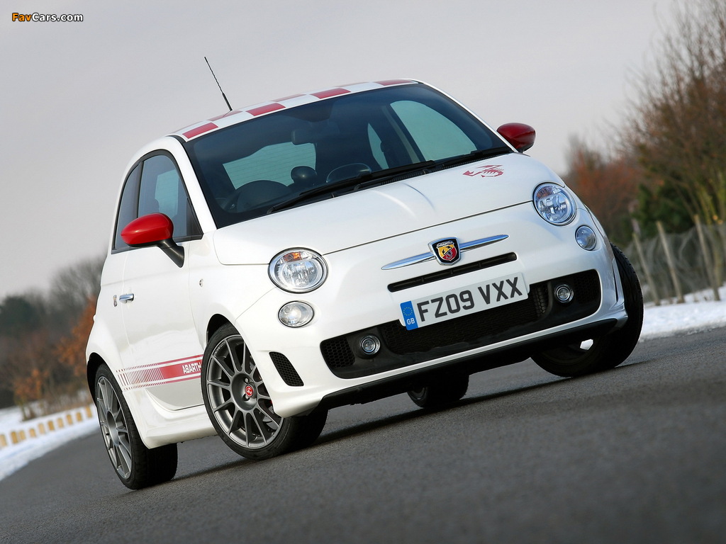 Abarth 500 esseesse UK-spec (2009) photos (1024 x 768)