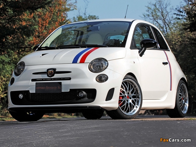 Romeo Ferraris Abarth 500 Monza (2009) pictures (640 x 480)