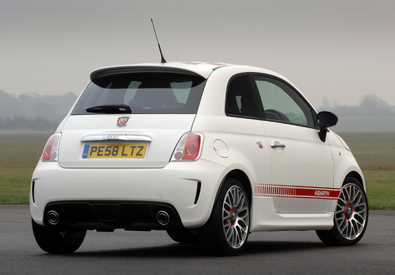 Abarth 500 UK-spec (2009) wallpapers