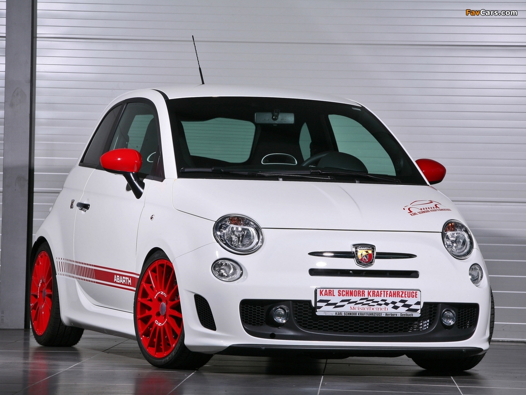 Abarth 500 by Karl Schnorr (2009) wallpapers (1024 x 768)