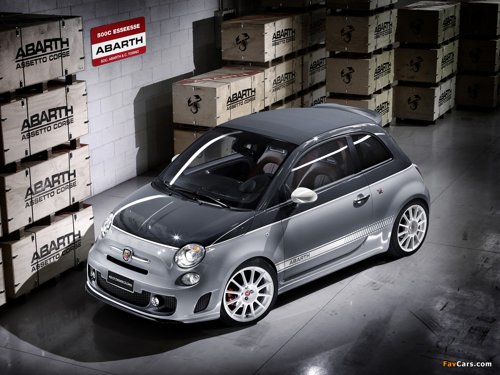 Abarth 500C esseesse (2010) wallpapers (1024 x 768)