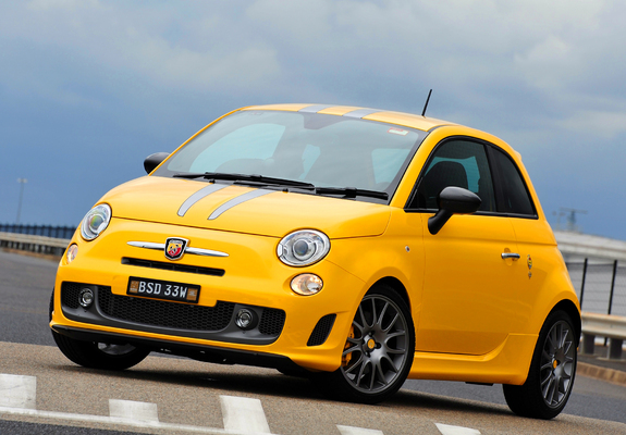 Abarth 695 Tributo Ferrari AU-spec (2011) wallpapers