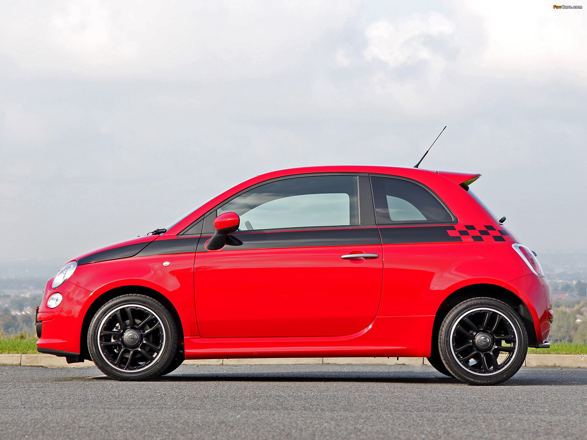 Fiat 500 TwinAir by Abarth UK-spec (2012) pictures (2048 x 1536)