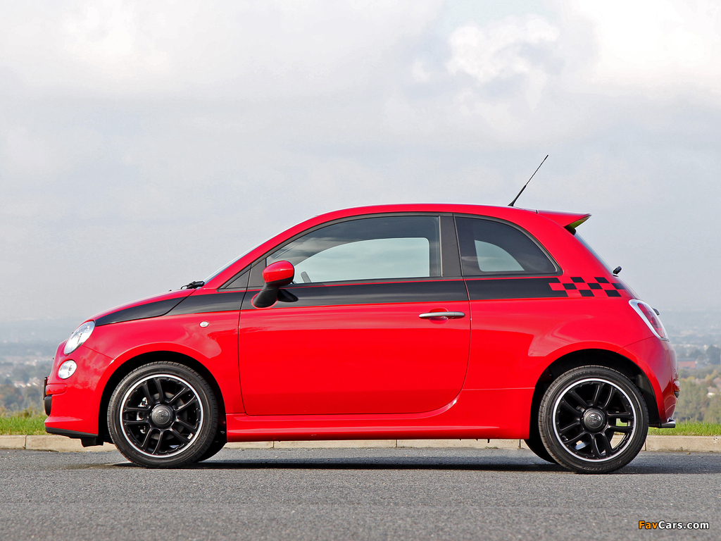 Fiat 500 TwinAir by Abarth UK-spec (2012) pictures (1024 x 768)